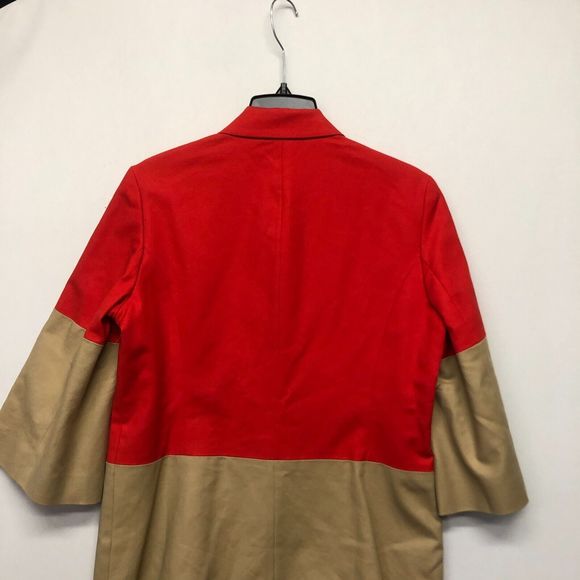 Coldwater Creek Women 3/4 Sleeve Button Snap Shirt Jacket Size 10 Casual M093 14 - Picture 12 of 14